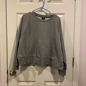 Nike cropped crew neck sweater